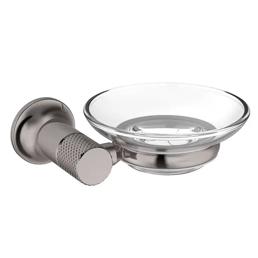 Мыльница Imprese Brenta ZMK091908250 графитовый хром - фото 1