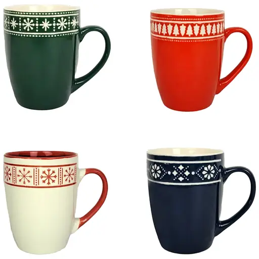 Чашка Vittora Зимові орнаменти 360 мл 1 шт. (128902)