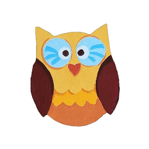 Набір дитячої творчості Розпис по дереву "Магніти-сови" РД-005 - фото 2