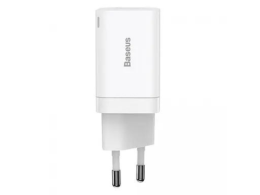 Сетевое зарядное устройство для Baseus Super Si Pro Quick Charger C+U 30W EU Белый - фото 2