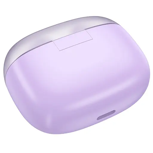 Бездротові TWS навушники Hoco EQ12, вакуумні, BT5.3, 40mAh, 350mAh, 7h, 32h, purple - фото 3