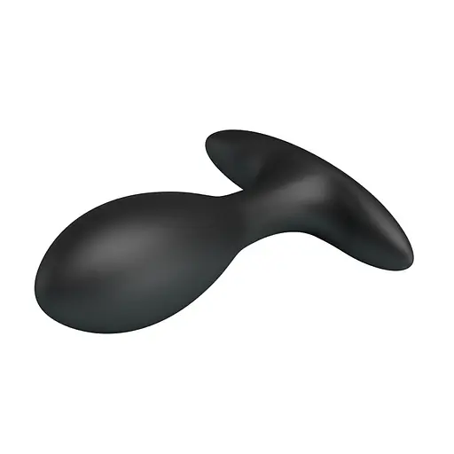 Анальна пробка Pretty Love Inflatable Anal Plug 9.1 см (чорний) - фото 3