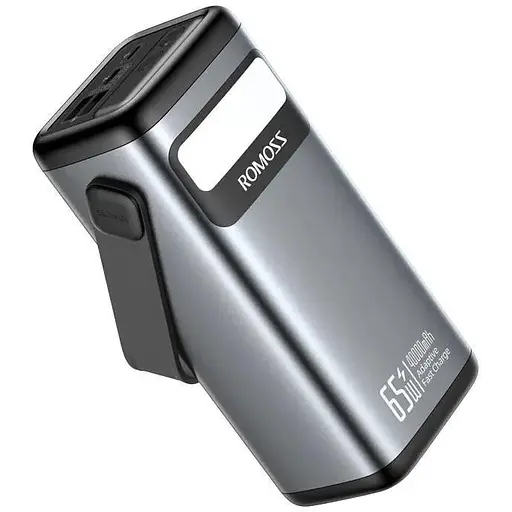 Повербанк ROMOSS PMT40 потужний для ноутбука макбука дрона 40000 mAh 65W