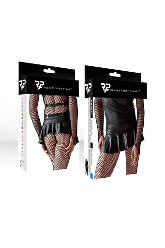 Міні-спідниця Regnes Fetish Planet CRD003 S (чорний) - фото 13
