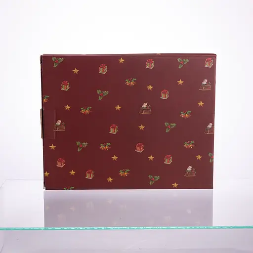 Блюдо сервірувальне новорічне для закусок Christmas 29 × 24 × 2 см фігурне Yiwu HP-SDHK-17 - фото 7