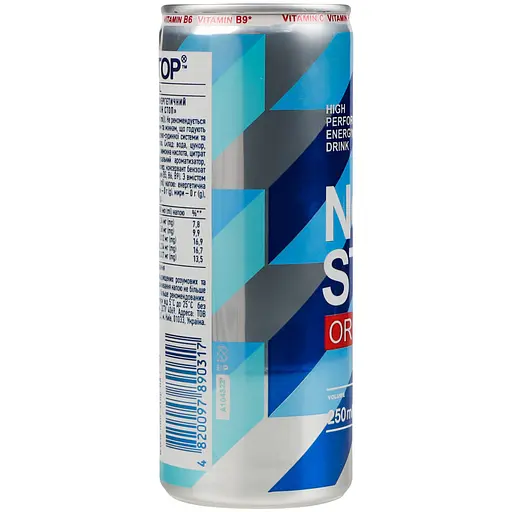 Уценка. Энергетический безалкогольный напиток Non Stop Original 250 мл - фото 3