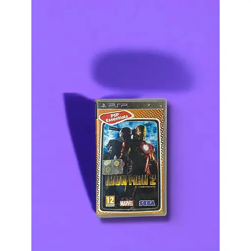 Лицензионный диск на PSP лицензия Iron Man 2