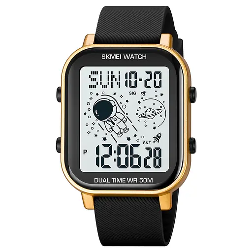 Часы наручные 1971GD Gold Skmei acs0030450 - фото 1