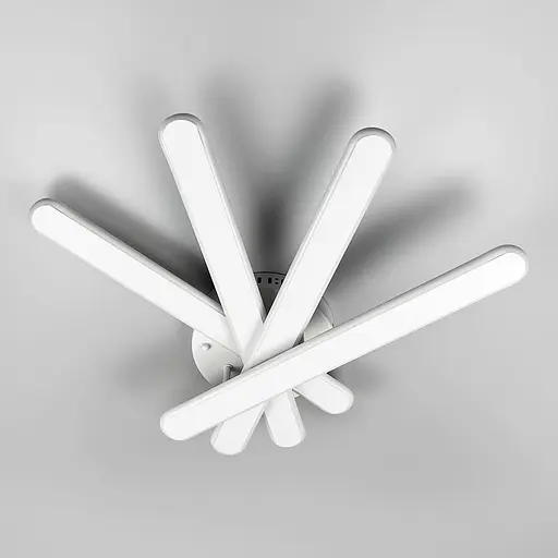 Настінно-стельовий LED світильник в білому корпусі 50х60х14 см | Line F | Арт. 6202-4 WT - фото 1