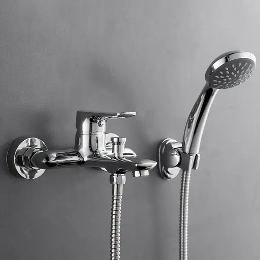 Смеситель для ванны RJ Velum хром RBZ082-3 Хром - фото 3