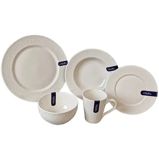 Тарілка глибока Vittora Джоконда VT-P-1220GI 22 см (147187) - фото 4