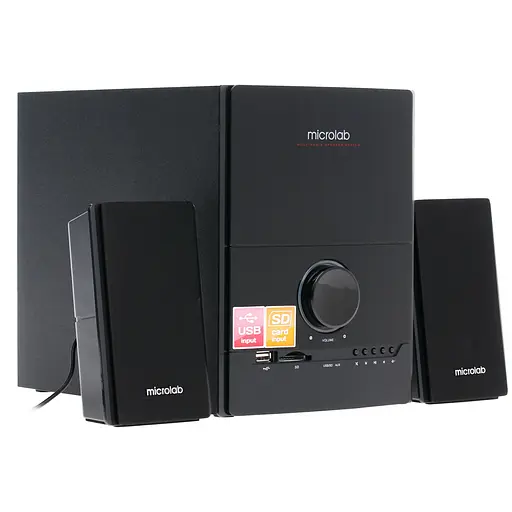 Акустическая система 2.1 Microlab M-500U - фото 2