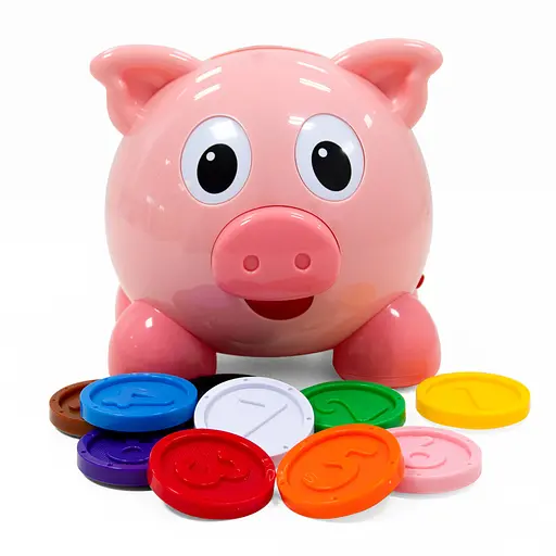 Интерактивная обучающая игрушка Smart-Копилочка KIDDI SMART 208441 украинский и английский - фото 1