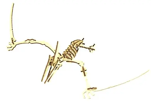 Дерев'яний конструктор Птеродактиль 29 деталей - фото 7