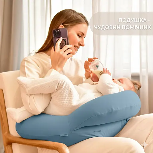 Подушка для годування Sei Design диванчик м'ята 60х70х16 см (8000036177_мята) - фото 5