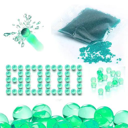 Гідрогелеві кульки (орбізи) 8000 шт. упаковка Green