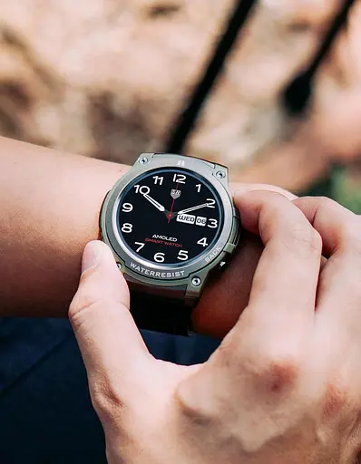 Розумний смарт-годинник Smart Watch DM55 AMOLED Full HD з Bluetooth-дзвінками та 20+ спортивними режимами Зелений - фото 8