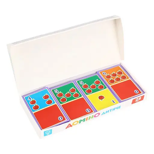 Дитяче доміно "З світу казки" ТехноК 1127TXK 28 елементів - фото 4