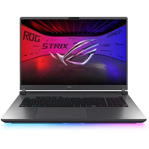 Ноутбук ASUS 18 ROG Strix G18 G815LR 2560x1600 IPS 240Hz/Intel Ultra 7-255HX/32GB/1TB/RTX 5070 Ti/W11H/Eclipse Gray (G815LR-S9068W *) - фото 1