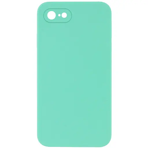 Чехол Epik Silicone Case Square Full Camera Protective AA NOLOGO для Apple iPhone 6/6s 4.7 Бирюзовый/Turquoise