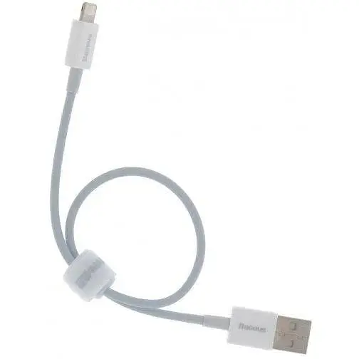 Кабель Baseus Superior Series Fast Charging Data Cable USB to iP 2.4A 0.25 м Білий