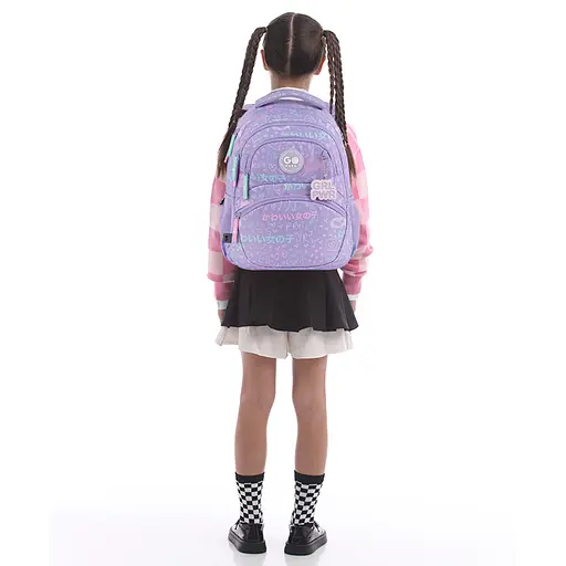 Рюкзак GoPack Education 175M-3 Girl Rule Сиреневый (GO26-175M-3) - фото 17