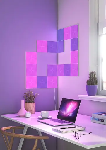 Гнучкі роз'єми для підключення додаткових панелей Nanoleaf Canvas Flexible Linkers 9шт (NC04-0030) [87863] - фото 3