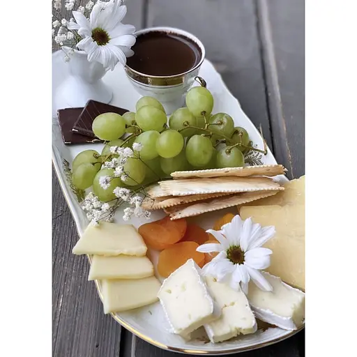 Алмазна мозаїка Strateg HEG86880 Ідеальна сирна нарізка 30 x 40 см