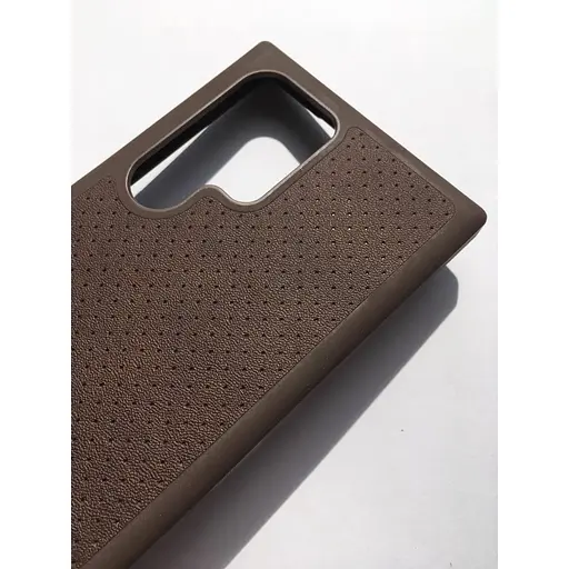 Оригінальний протиударний шкіряний чохол Samsung для Galaxy S24 Ultra Incipio Protective Leather Case Brown - фото 9