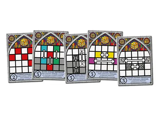 Настольная игра Планета Ігор Саграда: Страсть (Sagrada: The Great Facades - Passion) (укр.) (GKCH225sp) - фото 5