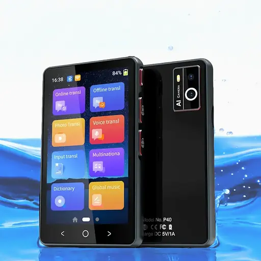 Голосовой электронный переводчик AI Translator P40 (135 языков) 1500 мАч Wi-Fi Bluetooth - фото 5