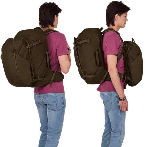 Рюкзак Thule Landmark Travel Pack 60L TLPM-260 Deep Khaki (7121892) - фото 6