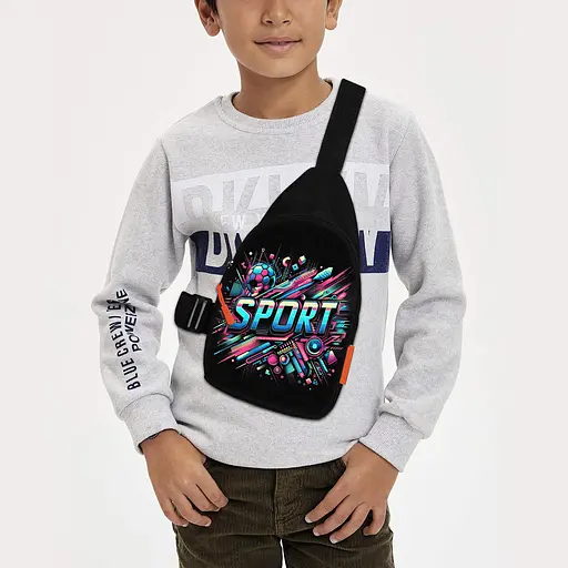 Сумка через плече дитяча Sport 29х17 см сумка слінг для хлопчика (02004)