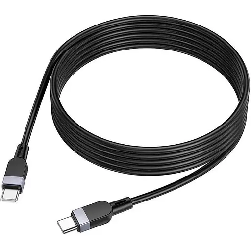 Кабель Hoco Type-C to Type-C Energy силиконовый зарядный кабель для передачи данных X109 2 м 60W