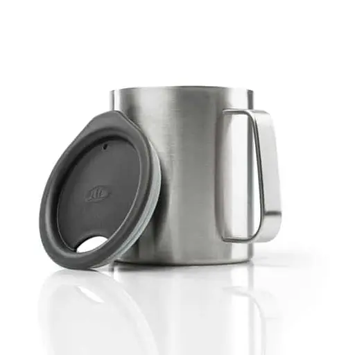 Термокружка GSI Outdoors Glacier Stainless 10 Fl Oz Camp Cup Серебро (1099-63210) - фото 3