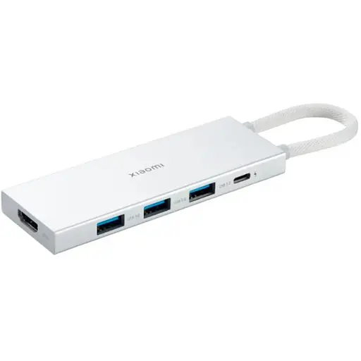 Мультипортовый адаптер Xiaomi Type-C 5 in 1 Docking Station (BHR6812CN) - фото 1