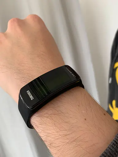 Наручний годинник чоловічий Skmei Electro 1119 Чорний (1531) - фото 4