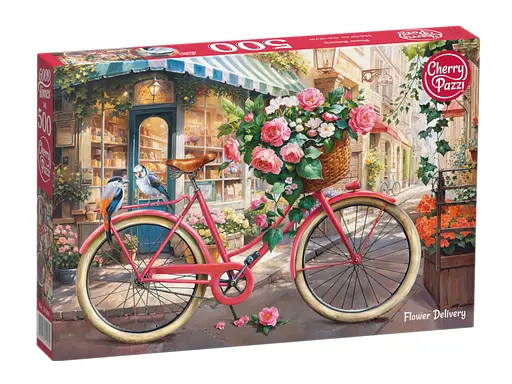 Пазли CherryPazzi Доставка квітів, 500 елементів, 34.5x50 см, 20180