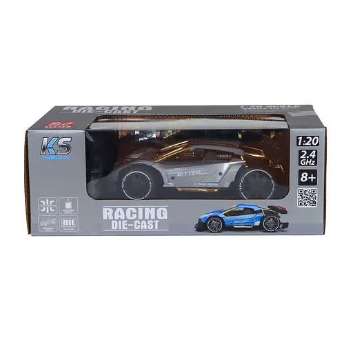 Автомобиль на радиоуправлении KS Drive Extreme Racing серебристый (SL-8212ARHS) - фото 12