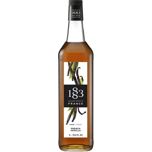 Сироп 1883 Maison Routin со вкусом французская ваниль 1 л - фото 1