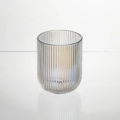 Набор стаканов 6 штук 250 мл для сока лимонадов воды коктейлей стаканы стеклянные для напитков Yiwu HP-19-204 - фото 2