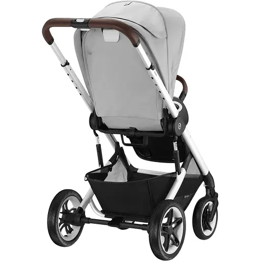 Коляска Cybex Talos S Lux SLV Lava Grey з бампером сіра (522002589) - фото 5
