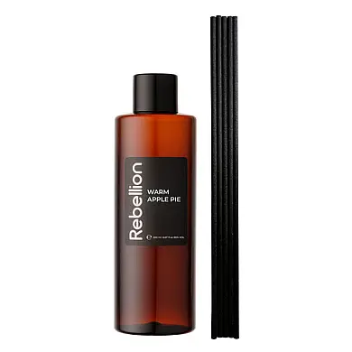 Рефилл аромадиффузора с палочками Warm Apple Pie Rebellion 200 мл - фото 1