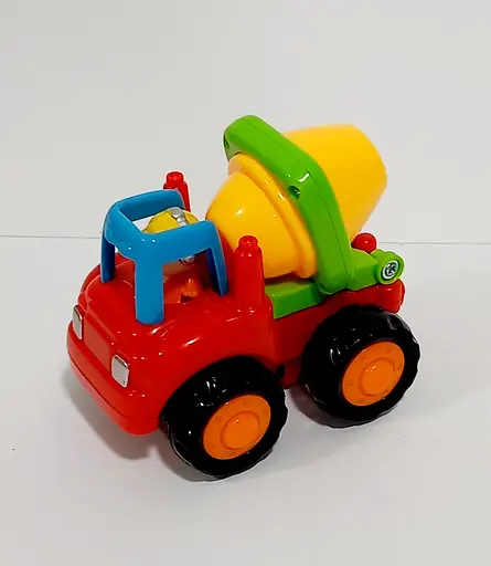 Машина стройтехника 326 CD HOLA инерция (6966655110034) Бетомешалка красно-желтая Вид 3 - фото 1