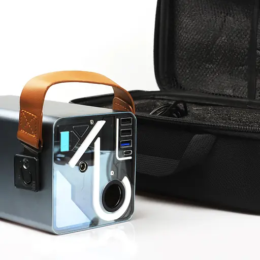 Зарядная станция O2 Project регулируемый DC 5V-24V USB-C 100W мощный большой емкости 80000 mAh 120W - фото 2