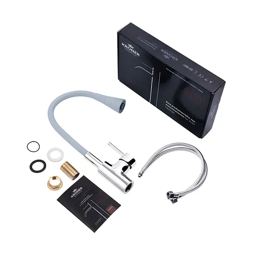 Змішувач для кухні Kroner KRM Küche - C031GRA (CV024336) - фото 6