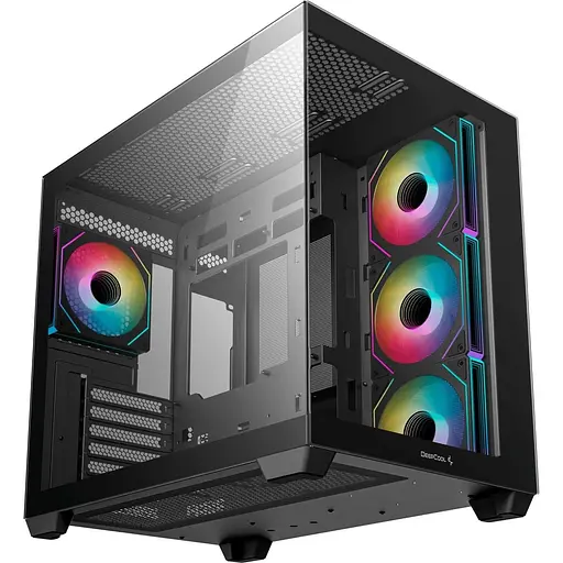 Корпус Deepcool CG530 4F Tempered Glass Black (R-CG530-BKADA4-G-1) Без БП - фото 2