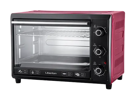 Духовка настольная Liberton LEO-400 Red
