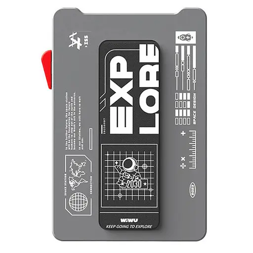 Картхолдер з підставкою WIWU Mag Wallet MW-002 Gray - фото 6