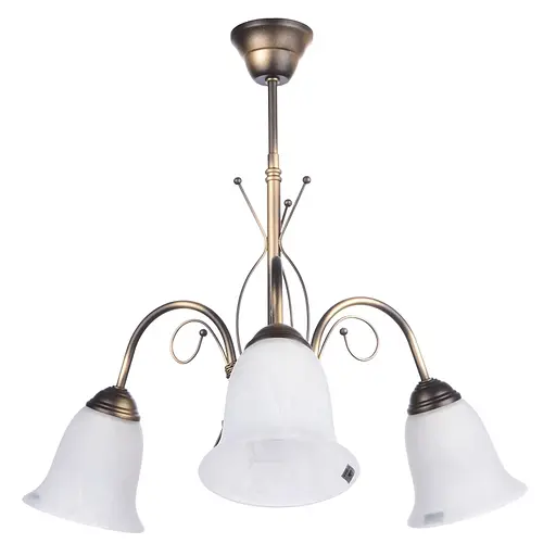 Люстра подвесная Brille флористика E27 60W BR (BKL-470S/3)